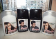 Натуральный шелковый шампунь «Хна и амла» 100 мл