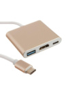 Адаптер HD-U03 USB 3.1 Type-C to HDMI+PD+USB3.0