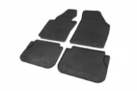 Резиновые коврики (4 шт, Polytep) для Volkswagen Caddy 2015-2020 гг