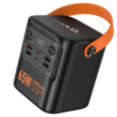 Power Bank HOCO J152 Pro 80000mAh, 4USB/2Type-C, 22.5W+65W, фонарик, Black, 1,380kg, Box