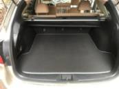 Коврик багажника (черный, EVA, полиуретановый) для Subaru Outback 2014-2019 гг