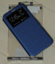 Чехол Dengos Flipp-Book Call ID для Huawei P Smart blue