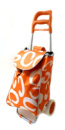 Тачка сумка с колесиками кравчучка 96см MH-1900 оранжевая