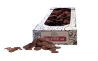 Шоколадные дропсы Augustino, черные, 1 кг