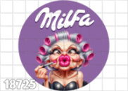 Цукрові картинки Milfa, Мілфа