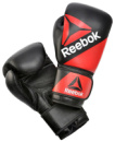 Боксерські рукавички Reebok Combat Leather Training Glove червоний, чорний Чол 14 унцій