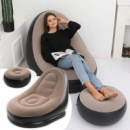 Надувне крісло з пуфом для відпочинку AIR SOFA