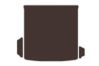 Резиновый коврик в багажник Carsuit V-1 (Коричневый) для Ауди Q8 2018- гг