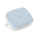 Power Bank Borofone DBT07 10000mAh+LED фонарь, 2USB+Type-C, 18W, White, 0.31kg