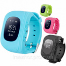 Детские умные часы Детские часы с GPS трекером Smart Baby Watch  Q50 (черные, темно-синий)