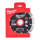 Диск алмазний MILWAUKEE DUH 125, діаметр 125мм (залізобетон, цегла)