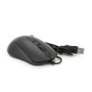 Мышь проводная JEDEL CP101, 800/1200/1600DPI, кабель 1,35 м. 125x66x35 мм. 97 гр. Black. Box