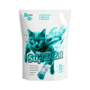 Силікагелевий наповнювач SuperCat для котячих туалетів, 1,6 кг
