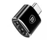 Перехідник Baseus Mini USB Female to Type-C Male OTG Чорний (CATOTG-01)