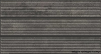Фасадний клінкер Carrizo Basalt Elewacja structura stripes mix mat 40x6,6