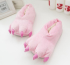 Домашние тапочки кигуруми Лапы Розовый 35-41 р