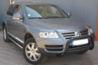 Кенгурятник WT005 Colt Black (нерж) для Volkswagen Touareg 2002-2010 гг