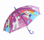 Зонт детский складной 9553 85 см фиолетовый