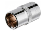 Головка шестигранная Intertool 15 мм х 1/2« (ET-0015)