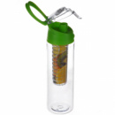 Бутылка для напитков My Bottle с колбой под фрукты (700MB) Зеленая