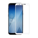 DM Захисне скло 3D Samsung A8 2018 (A530) White (Код товару:4051)