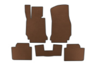 Коврики EVA (Для F36, коричневые) для BMW 4 серия F32/F33/F36 2012-2020 гг