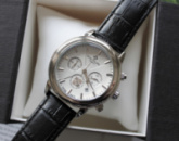 Мужские наручные часы Patek Philippe black&silver
