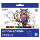 Набор фломастеров Kite K-448 18 цветов