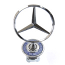 Приціл «Mercedes» W202-210/W124E D=4 см-спідниці метал/врізний з написом (Оригінал) A210 880 01 86