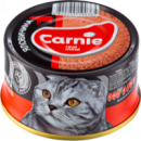 Влажный корм для взрослых кошек Carnie мясной паштет (говядина), 95 г