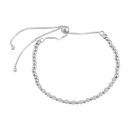 Серебряный браслет CatalogSilver с натуральным топазом 5.435ct, вес изделия 4,15 гр (2128991) adjustable размер