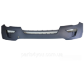 Бампер передний верхняя часть Ford Explorer 18-19 JB5Z-17D957-FAPTM без парктроника