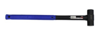 Кувалда с фиберглассовой ручкой и резиновой противоскользящей накладкой (2700г,L-670мм)