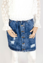 Жіноча джинсова спідниця
