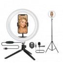 Набор блогера ACCLAB AL-LRSET2 5in1 Ring of Light, Holder, Tripod, mic., Bluetoot (1283126502064)