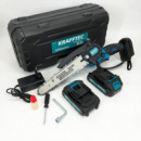 Акумуляторна ланцюгова міні пила 20 см у кейсі Krafftec (36V 4 Ач) + 2 акумулятори