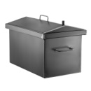 Коптильня горячего копчения «L» сталь 2мм, 2 яруса и 3 крючка + подарок