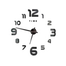 Настінний 3D годинник ZH17520, 120cm, Black