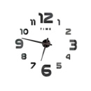 Настенные 3D часы ZH17520, 120cm, Black