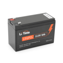 Аккумуляторная батарея Li-TIME LiFePO4 12.8V 6Ач 76Wh,BMS 6A F2, 151*65*94mm