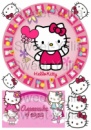 Вафельные картинки на тему: Hello Kitty