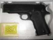 Дитячий іграшковий пістолет ZM 22 Colt 1911 з металевим корпусом, рукоять пластик