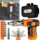 Викрутка  16 в 1 і поворотною головкою на 180 градусів 2882A Помаранчева