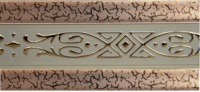 лента декор «Виктория» - ширина 70 мм. Цвет Золото
