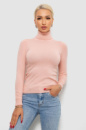 Гольф жіночий однотонний, колір рожевий, 204R921