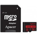 Карта пам'яті Apacer microSDHXC 128GB UHS-I Class 10 + SD-адаптер (AP128GMCSX10U5-R) (Код товару:14170)