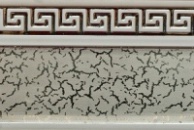 декор лента «Греция» 55 мм. Цвет Серебро