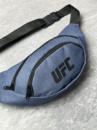 Бананка UFC синій меланж (лого чорне) (Харьков)
