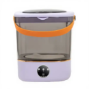 Портативная стиральная машина с отжимом 36 Вт 850 об/мин с баком на 12 литров Фиолетовая HP-35015-61PURPL