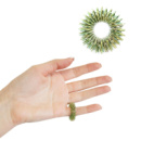 Массажер Су Джок кольцо маленькое №1 (9 мм), пружинный массажер для пальцев рук - колечко Су Джок (ST)